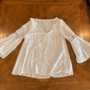 White 3/4 sleeve